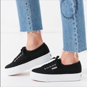 Superga Platform Canvas Sneakers